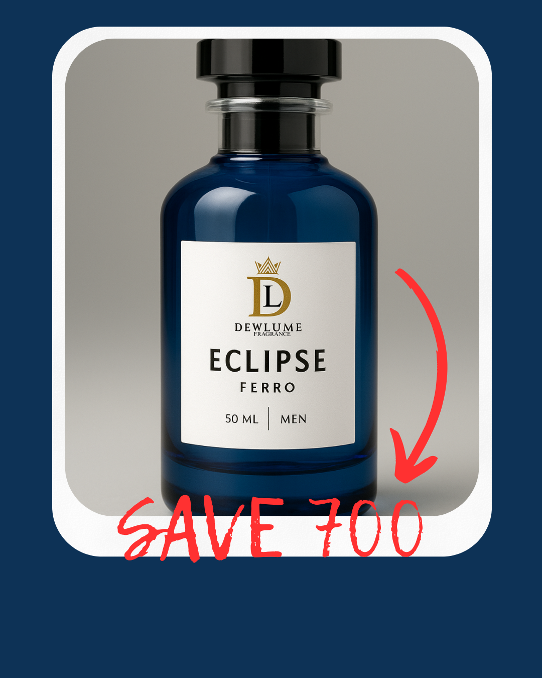 Eclipse Ferro – Luxury Long-Lasting Perfume for Men | Bold Magnetic Fragrance