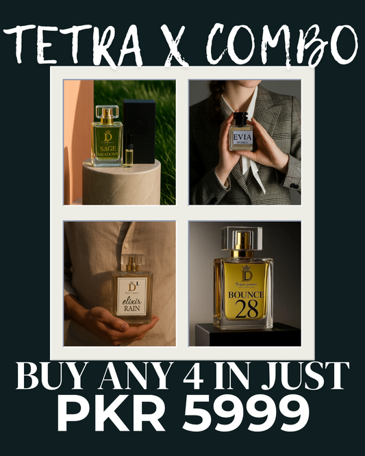 TETRA-X COMBO - Ultimate 4-Piece Fragrance Collection