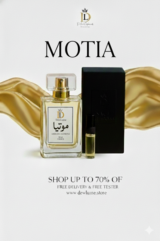 Motia - Premium Jasmine Perfume | Traditional Floral Fragrance for Women