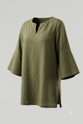OLIVE COLOR KURTI WOMEN