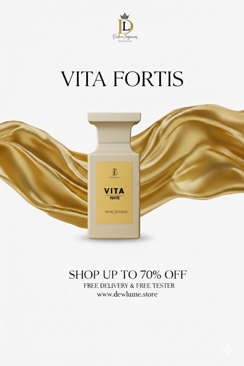 Vita Fortis - Bold Energetic Men's Perfume | Long-Lasting Masculine Fragrance | Premium Cologne Pakistan