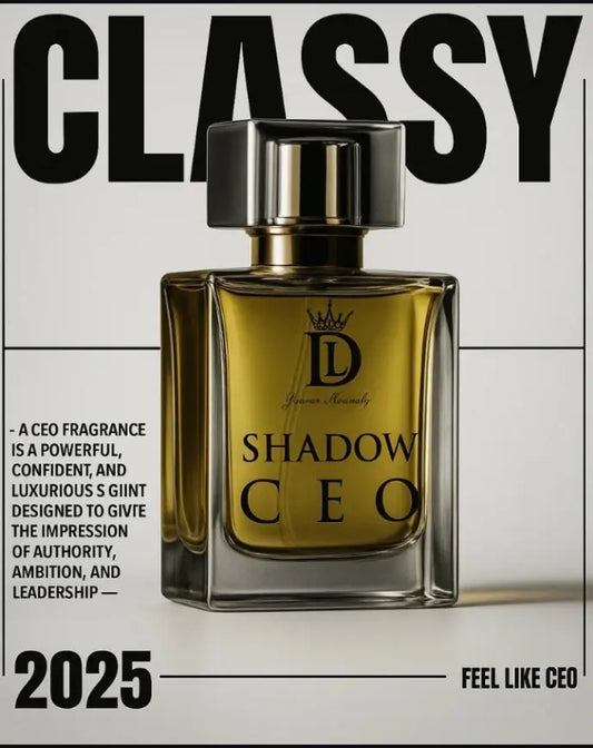 Shadow CEO - Premium Men's Luxury Fragrance | Long-Lasting Professional Cologne DEWLUME FRAGRANCE